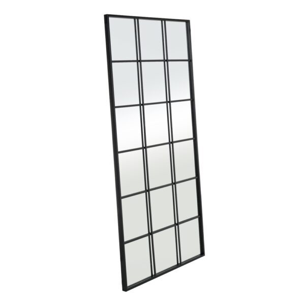 ESPEJO VENTANA METAL-CRISTAL DECORACIÓN 90 X 3 X 180 CM
