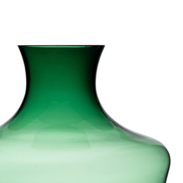 JARRÓN VERDE VIDRIO DECORACIÓN 21 X 21 X 25 CM - Imagen 4