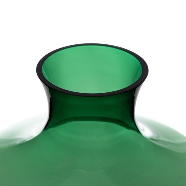 JARRÓN VERDE VIDRIO DECORACIÓN 21 X 21 X 25 CM - Imagen 6