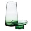 PORTAVELAS VERDE VIDRIO DECORACIÓN 16,50 X 16,50 X 28,50 CM - Imagen 4