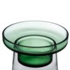 PORTAVELAS VERDE VIDRIO DECORACIÓN 16,50 X 16,50 X 28,50 CM - Imagen 5