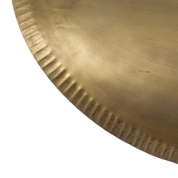 LÁMPARA TECHO ORO VIEJO ALUMINIO 62 X 34 X 30 CM - Imagen 4