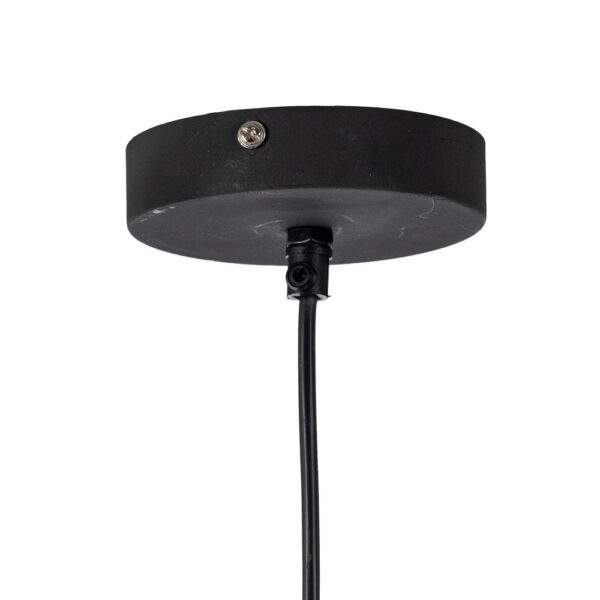 LÁMPARA TECHO NEGRO ALUMINIO ILUMINACIÓN 62 X 34 X 30 CM - Imagen 8