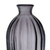 JARRÓN GRIS VIDRIO RECICLADO DECORACIÓN 12 X 12 X 29 CM - Imagen 4