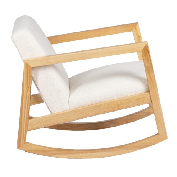 MECEDORA BLANCO MADERA DE CAUCHO 60 X 83 X 72 CM - Imagen 4