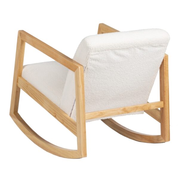 MECEDORA BLANCO MADERA DE CAUCHO 60 X 83 X 72 CM - Imagen 5
