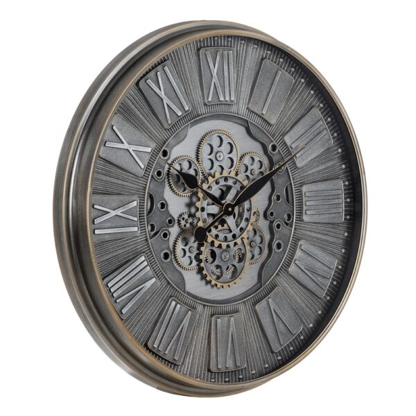 RELOJ ACERO METAL DECORACIÓN 69,50 X 9 X 69,50 CM - Imagen 3