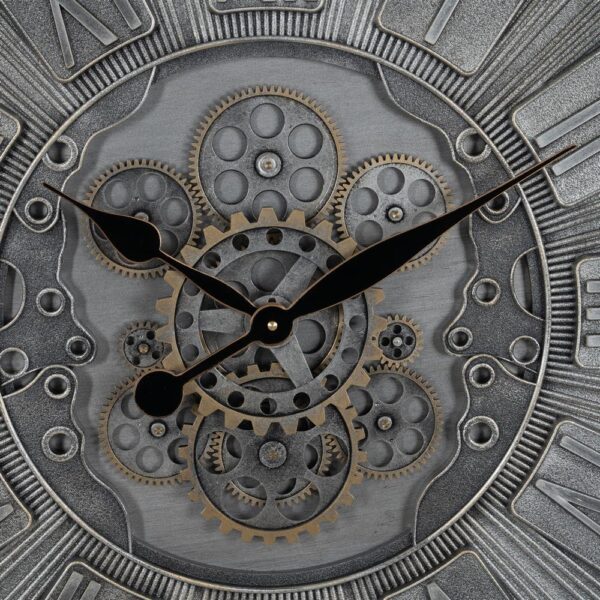 RELOJ ACERO METAL DECORACIÓN 69,50 X 9 X 69,50 CM - Imagen 5