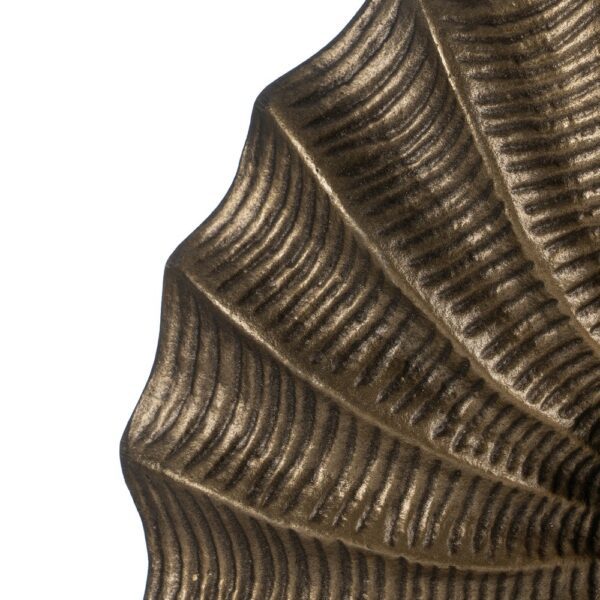 APLIQUE PARED ORO VIEJO METAL 27 X 9 X 27 CM - Imagen 5