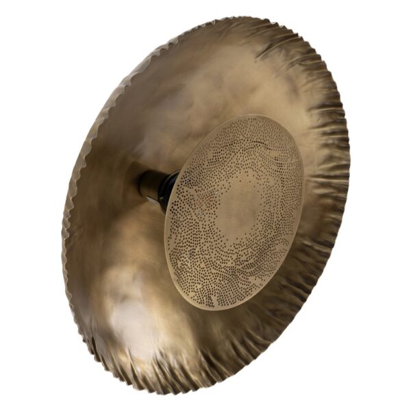 APLIQUE PARED ORO VIEJO METAL 48 X 18 X 48 CM - Imagen 3