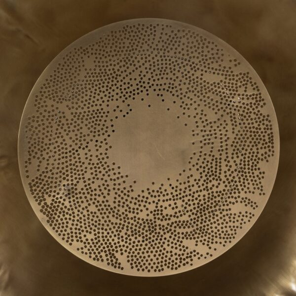 APLIQUE PARED ORO VIEJO METAL 48 X 18 X 48 CM - Imagen 5