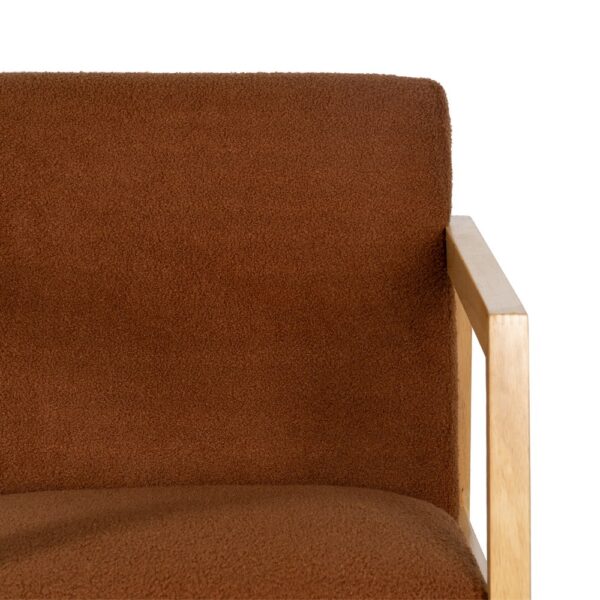 MECEDORA MARRÓN MADERA DE CAUCHO SALÓN 60 X 83 X 72 CM - Imagen 6