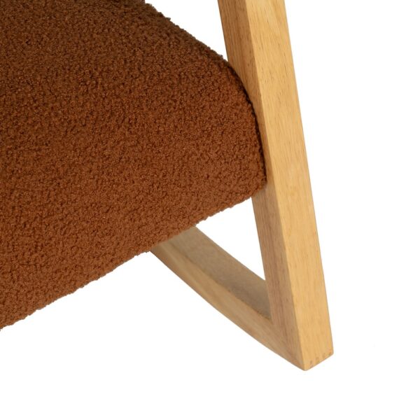 MECEDORA MARRÓN MADERA DE CAUCHO SALÓN 60 X 83 X 72 CM - Imagen 9