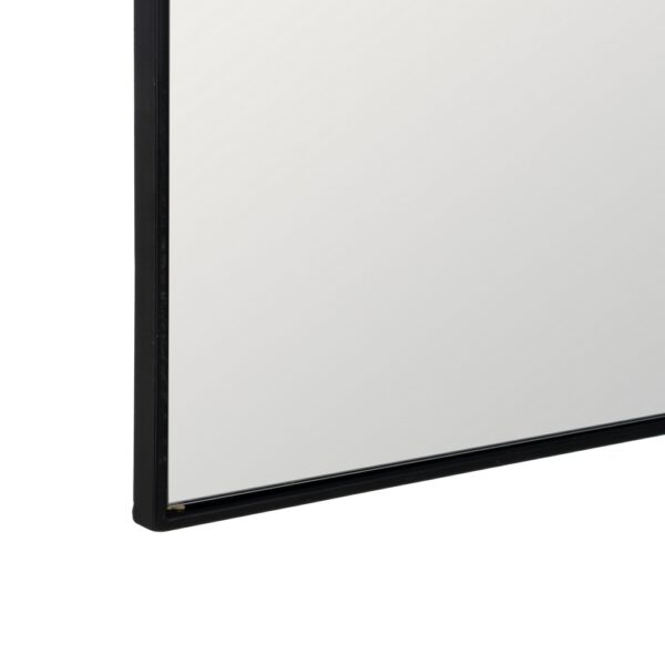 ESPEJO NEGRO METAL DECORACIÓN 50 X 1,50 X 79,50 CM - Imagen 5