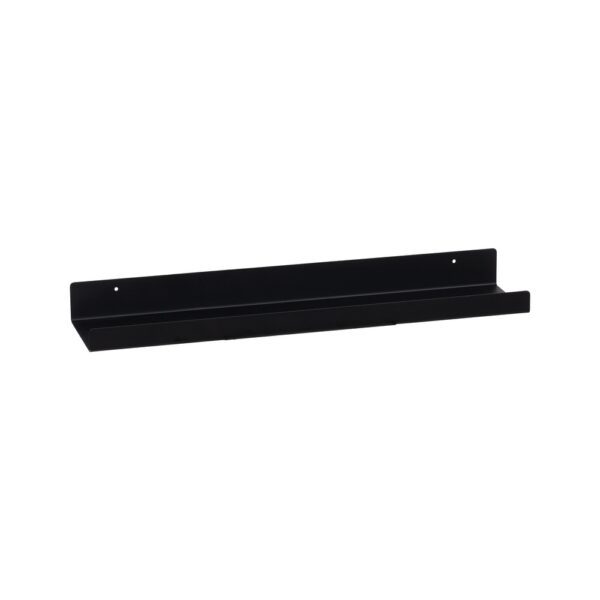 S/2 ESTANTERÍA NEGRO METAL DECORACIÓN 71 X 11 X 5 CM - Imagen 3