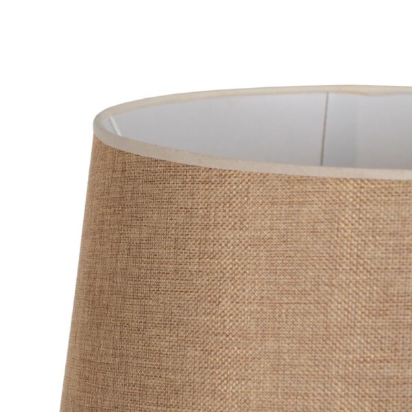 LÁMPARA MESA BLANCO-BEIGE CERÁMICA 35 X 35 X 63 CM - Imagen 3