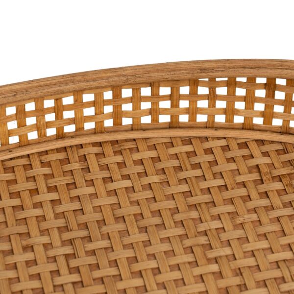 S/2 BANDEJA NATURAL BAMBÚ DECORACIÓN 56 X 37 X 9,50 CM - Imagen 8