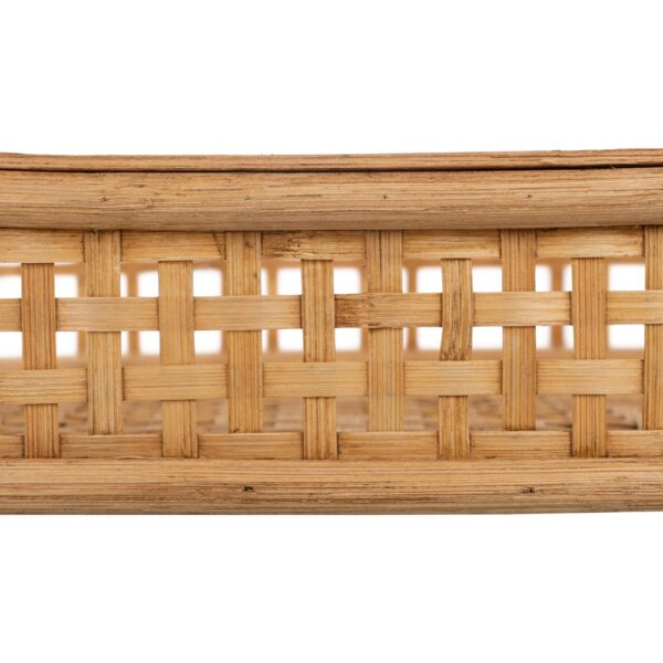 S/2 BANDEJA NATURAL BAMBÚ DECORACIÓN 56 X 37 X 9,50 CM - Imagen 9