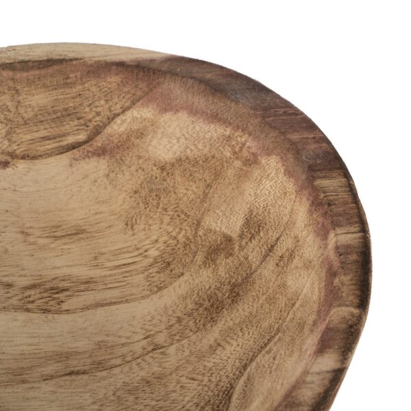 CENTRO MESA NATURAL MADERA PAULONIA 32 X 32 X 16 CM - Imagen 6
