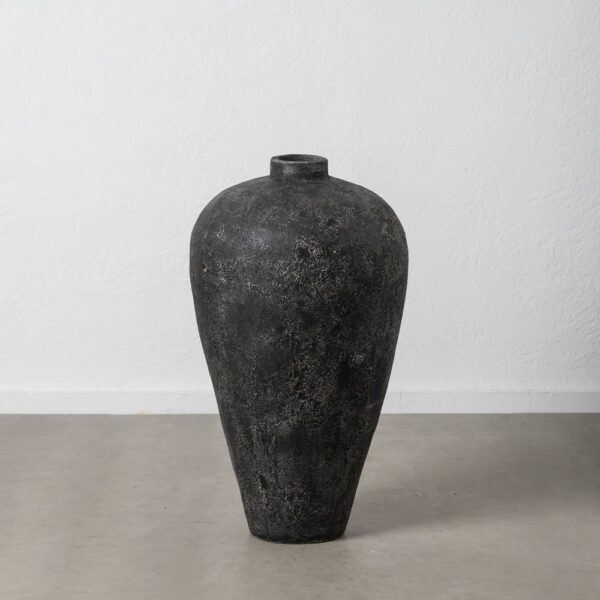 JARRÓN GRIS TERRACOTA DECORACIÓN 51 X 51 X 100 CM