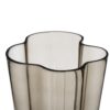 JARRÓN GRIS CRISTAL DECORACIÓN 15,50 X 15 X 25 CM - Imagen 4