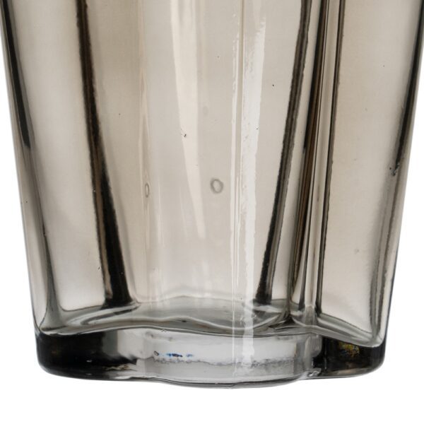 JARRÓN GRIS CRISTAL DECORACIÓN 15,50 X 15 X 25 CM - Imagen 7