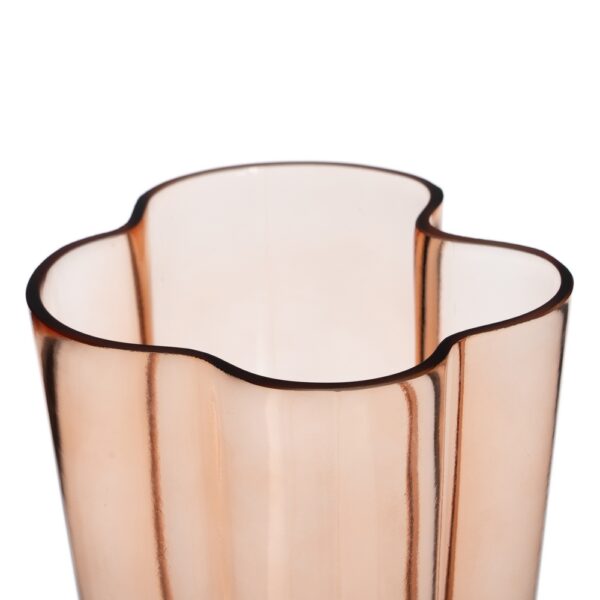 JARRÓN MARRÓN CRISTAL DECORACIÓN 15,50 X 15 X 30 CM - Imagen 4