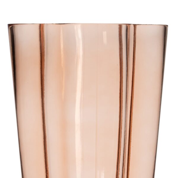 JARRÓN MARRÓN CRISTAL DECORACIÓN 15,50 X 15 X 30 CM - Imagen 5