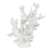 FIGURA CORAL BLANCO RESINA DECORACIÓN 17 X 17 X 20 CM