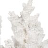 FIGURA CORAL BLANCO RESINA DECORACIÓN 34 X 13 X 27 CM - Imagen 5
