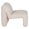 SILLÓN BEIGE TEJIDO SALÓN 62 X 86 X 69 CM - Imagen 4
