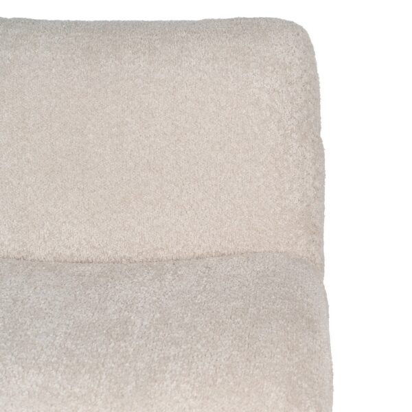 SILLÓN BEIGE TEJIDO SALÓN 62 X 86 X 69 CM - Imagen 6