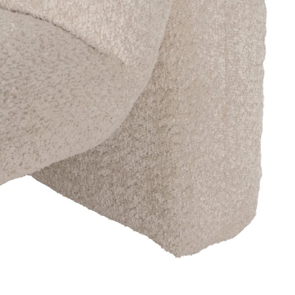 SILLÓN BEIGE TEJIDO SALÓN 62 X 86 X 69 CM - Imagen 11