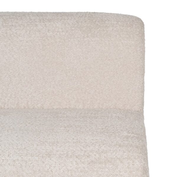 SILLÓN BEIGE TEJIDO SALÓN 60 X 90 X 63 CM - Imagen 6