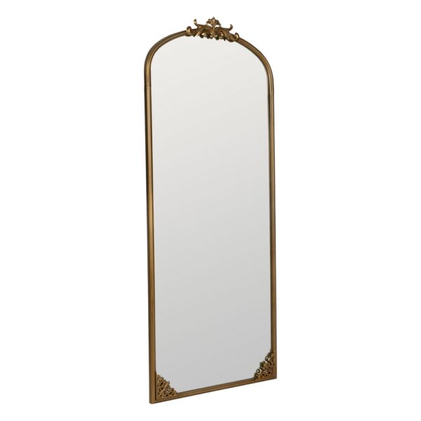 ESPEJO VESTIDOR ORO METAL DECORACIÓN 80 X 4 X 193 CM - Imagen 4