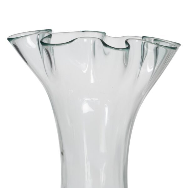 JARRÓN NATURAL VIDRIO RECICLADO WE CARE 20 X 20 X 23 CM - Imagen 5