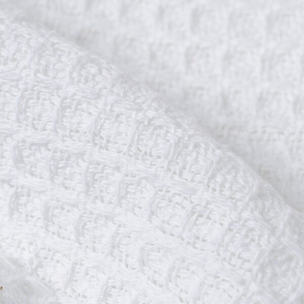 PLAID PANAL BLANCO ALGODÓN DECORACIÓN 180 X 260 CM - Imagen 5