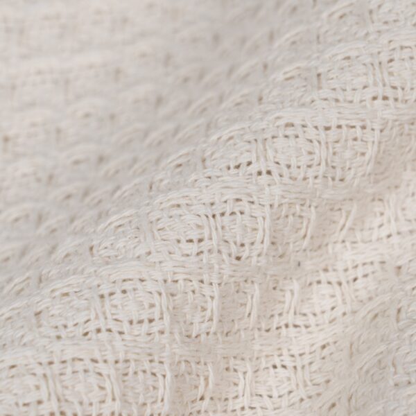 PLAID PANAL CREMA ALGODÓN DECORACIÓN 180 X 260 CM - Imagen 5