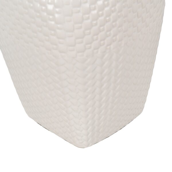 LÁMPARA MESA BLANCO CERÁMICA ILUMINACIÓN 32,50 X 32,50 X 59 - Imagen 7