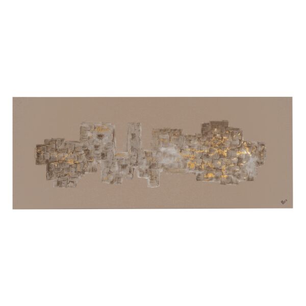 LIENZO PINTURA ABSTRACTO PINO DECORACIÓN 150 X 3,50 X 60 CM