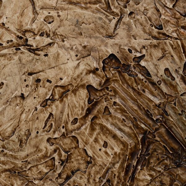 CUADRO PINTURA MARRÓN MADERA DECORACIÓN 120 X 4 X 80 CM - Imagen 4