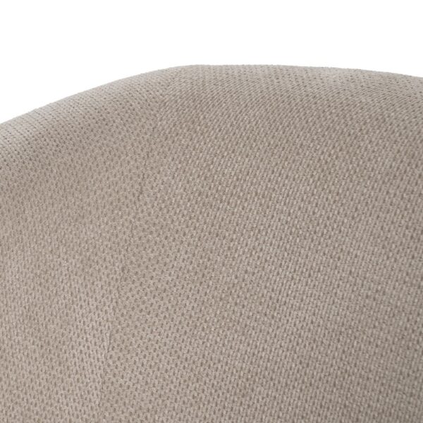 SILLÓN BEIGE TEJIDO-METAL 77 X 72 X 68 CM - Imagen 8