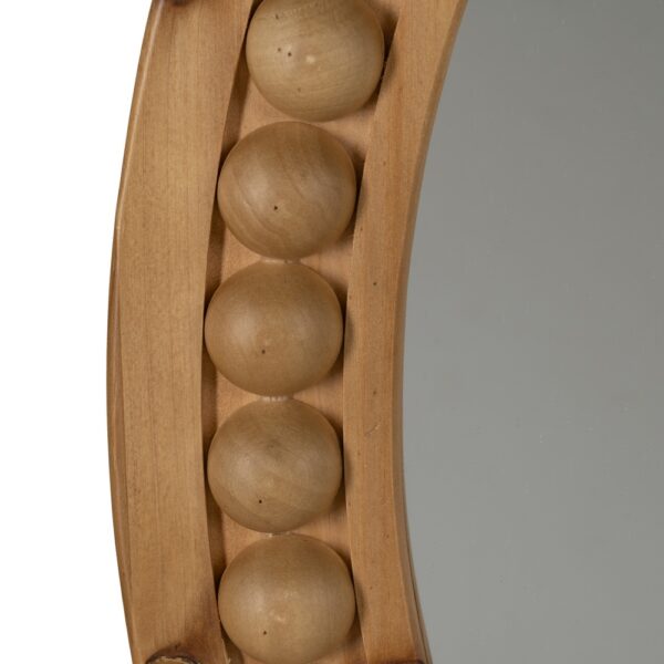 ESPEJO NATURAL MADERA 70,50 X 3 X 70,50 CM - Imagen 4