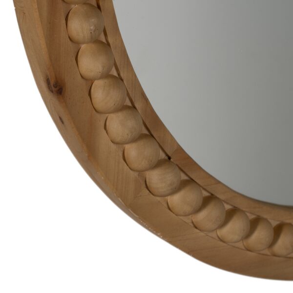ESPEJO NATURAL MADERA 70,50 X 3 X 70,50 CM - Imagen 6