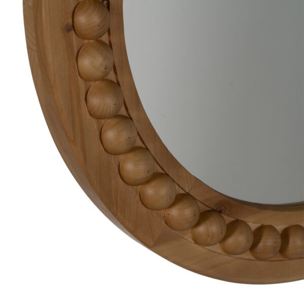 ESPEJO NATURAL MADERA 50,50 X 3 X 50,50 CM - Imagen 6