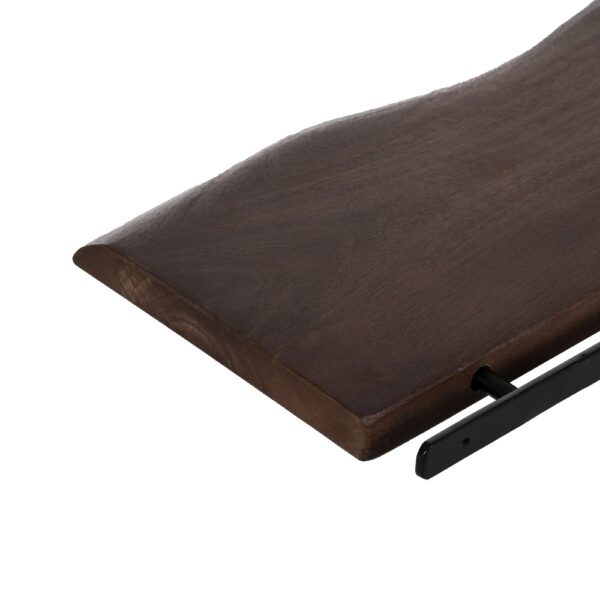 ESTANTE MIEL MADERA DE MANGO DECORACIÓN 80 X 20 X 3 CM - Imagen 8
