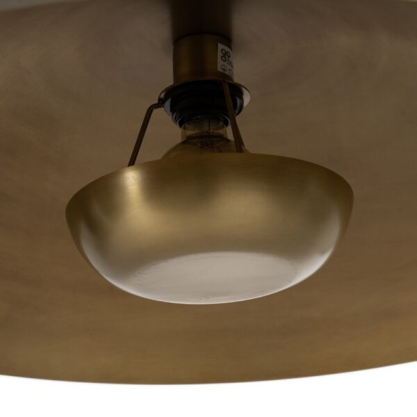 LÁMPARA TECHO ORO METAL ILUMINACIÓN 69 X 69 X 18 CM - Imagen 6
