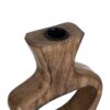 S/2 CANDELABRO NATURAL MADERA DE MANGO 20 X 6,50 X 41 CM - Imagen 4