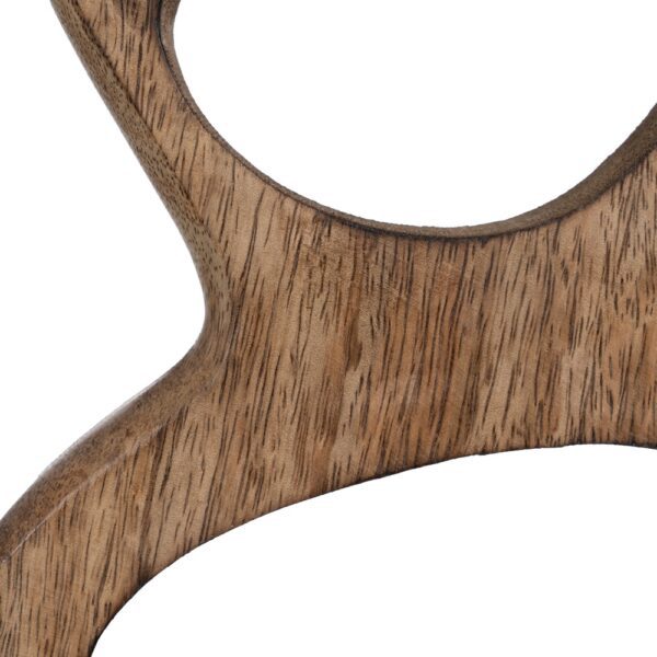 S/2 CANDELABRO NATURAL MADERA DE MANGO 20 X 6,50 X 41 CM - Imagen 6