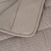 COLCHA TAUPE POLIESTER DORMITORIO 240 X 260 CM - Imagen 3